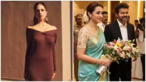 Malavika Mohanan reacts after being asked uncomfortable question about Vijay and Trisha Krishnan: ‘What all questions are you asking me?’