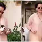 Kangana Ranaut steps out wearing mangalsutra and green bangles; fans ask, ‘Is she married?’ | Hindi Movie News
