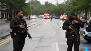 White House shooting scare latest updates: US secret service shoots person near scene, bystander too shot at