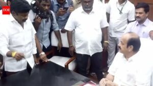 Aiadmk Crisis: AIADMK political crisis: Speaker accepts fourth MLA’s resignation in a fresh setback; party strength drops to 43 | India News