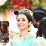 Vijay: Trisha Krishnan gets mobbed while leaving Vijay’s Tamil Nadu CM oath ceremony; handles the post-event frenzy with grace | Tamil Movie News