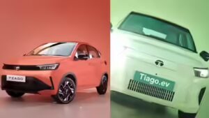 Tata Tiago Tiago EV ;2026 Tata Tiago teased, launch soon: New design, EV version revealed |
