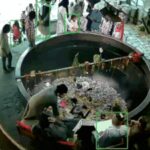 Watch: Youth jumps into ‘Badi Deg’ at Ajmer Sharif Dargah, beaten up by crowd | India News