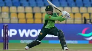 Record! Pakistan captain Fatima Sana hits fastest fifty in WT20I history