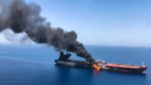 Indian sailor killed after dhow catches fire near Strait of Hormuz; 17 rescued | India News