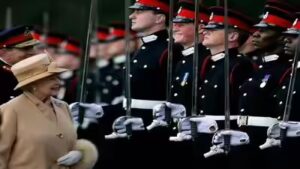 ‘He couldn’t stop blushing’: When Queen Elizabeth II smiled at Prince Harry, his reaction said everything