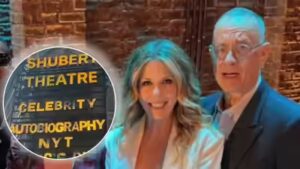 Tom Hanks supports Rita Wilson’s Broadway project ‘Celebrity Autobiography’ on opening night