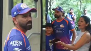 ‘Toh abhi kya karu mai phir?’: Rohit Sharma left frustrated by female fan’s selfie act – Watch | Cricket News