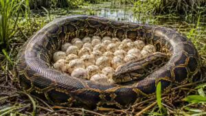 Snakes everywhere: 120 Burmese python eggs discovered in Florida’s Everglades