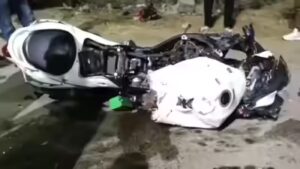 Telangana Bike Accident: 5 killed as speeding Hayabusa bike crashes into car in Telangana | Hyderabad News