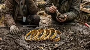 This 1,000-year-old Viking treasure found in Denmark contains nearly pure gold arm rings | World News
