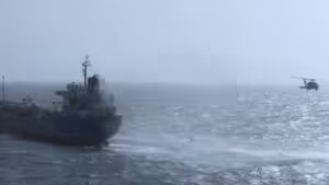 US military boards Iranian oil tanker suspected of breaching blockade