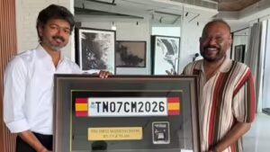 Virat Kohli’s signed bat to GOAT’s ‘CM 2026’ number plate: Vijay’s viral gifts that grabbed attention | Tamil Movie News