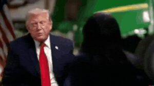 ‘Thank you, darling’: Trump storms out of NBC interview after calling interviewer ‘stupid’ – video