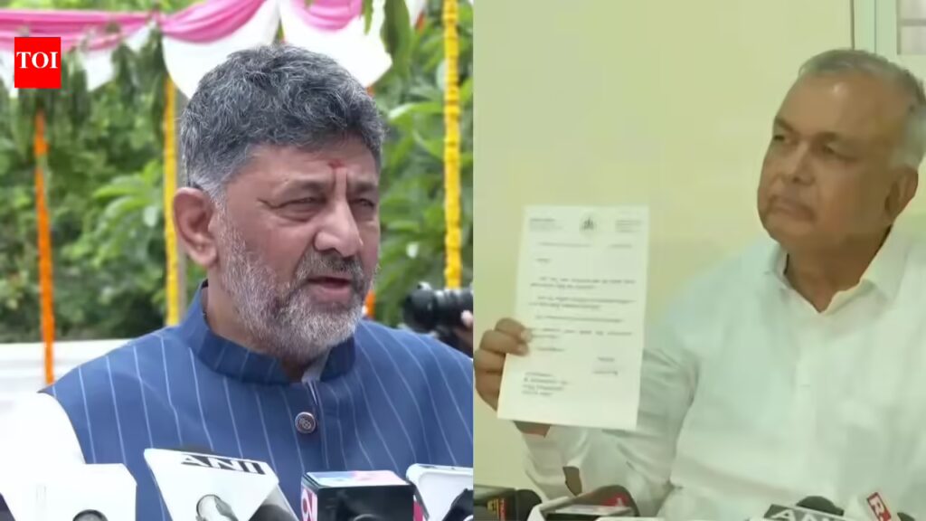 ‘He is my friend, issue is settled’: DK Shivakumar on Ramalinga Reddy’s resignation over portfolio allocation | Bengaluru News