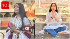 Celina Jaitly seeks solace at Mahakaleshwar temple amid ongoing divorce battle with estranged husband Peter Haag |