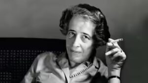 Political philosopher quote of the day: ‘The sad truth is that most evil is done by people who never make up their minds to be good or evil’ — Hannah Arendt