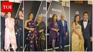 Salman Khan’s rugged new look steals the spotlight at Lagaan bash; Kareena Kapoor, Juhi Chawla and Imran Khan-Lekha join festivities | Hindi Movie News