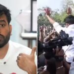 CJP founder Abhijeet Dipke slapped multiple times at Jaipur protest – Video | India News