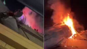 Texas plane crash: Video captures rescuers trying to free people through cockpit window