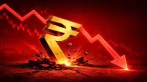 Rupee slips again: Currency tumbles 21 paise to 94.66 against US dollar