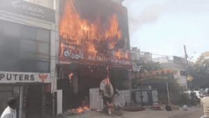 Lucknow Fire Incident: Lucknow fire horror: 15 dead in Aliganj coaching centre blaze; PM Modi condoles deaths | Lucknow News