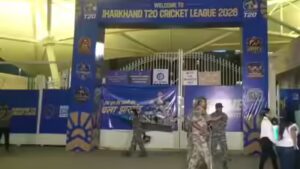Stampede-like situation at Ranchi stadium during Jharkhand T20 League final | India News