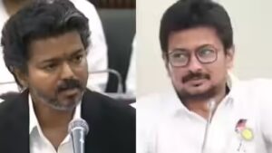 ‘Wife searching for her husband’: Udhyanidhi Stalin takes personal dig at Vijay, TVK fires back | India News