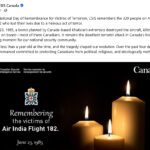 In a first, Canada admits Khalistanis planted bomb on Air India ‘Kanishka’ Flight 182; India vindicated after 41 years | India News