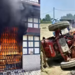 Dehradun Murder: Dehradun on edge after BJP neta’s killing: Mob sets accused’s house on fire, bulldozer razes another; internet suspended | Dehradun News