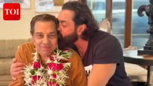 Bobby Deol admits losing Dharmendra left him hollow and restless for months: ‘I could sense him… he’s telling me be strong’ | Hindi Movie News