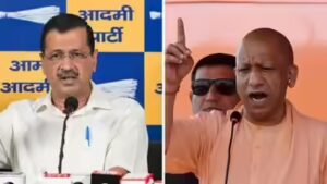 ‘Maha dacoity at Ram Temple’: Kejriwal claims ‘powerful demons’ involved in theft; CM Yogi hits back | India News