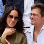 Brad Pitt and girlfriend Ines de Ramon enjoy rare public outing together at the French Open in Paris |