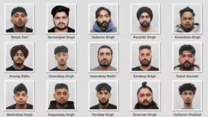16 men, including Indian-origin accused, arrested in Canada after South Asian extortion probe; all released on bail except one