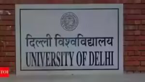 Campus entry banned for DU teacher for ‘clicking’ photo of student, ICC probes | Delhi News