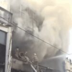 Lucknow Fire Accident: ‘Death trap’ in Lucknow: Youngsters trapped, desperate jumps from first floor and a rescue race against flames in Aliganj | Lucknow News