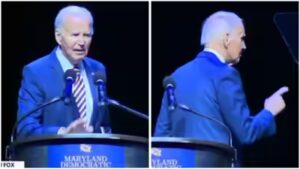 Joe Biden Speech: Watch: Joe Biden struggles to find stage exit after speech targeting Donald Trump