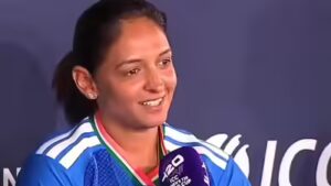 Harmanpreet Kaur: ‘Why are you asking this question?’: Harmanpreet Kaur puts reporter in awkward spot – Watch | Cricket News