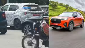 :Honda Elevate facelift spied testing for the first time: Details |