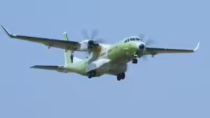 ‘Made in India’ Airbus C295 takes to the skies for first test flight – Watch