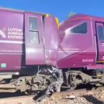 Watch: Video shows aftermath of train collision north of London
