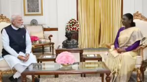 PM Modi calls on President Droupadi Murmu amid Cabinet reshuffle buzz | India News