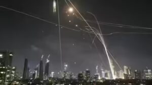 Iran fires 11 missiles at Israel in first attack since April truce; regional airspace restrictions widen