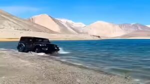 Off-roading is off limits: In a first, Ladakh fines tourists for driving into lake, chasing gazelle | India News