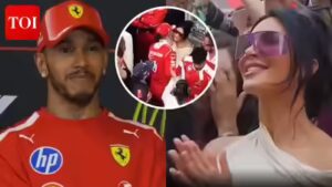 Lewis Hamilton KISSES Kim Kardashian at Monaco Grand Prix; says ‘It’s amazing to have her support’ – WATCH |