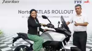 Made in India, TVS-built Norton Atlas rolls out of plant: Global launch soon