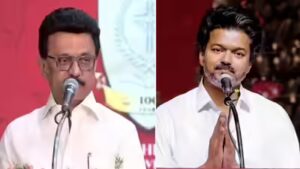‘Don’t search for Appa in assembly’: MK Stalin reacts to TN CM Vijay’s ‘where is your father’ taunt to son Udhayanidhi | India News