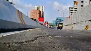 Mumbai’s Rs 248 crore Mrinal Tai Gore flyover faces backlash hours after opening over ‘patchy’ surface | Mumbai News