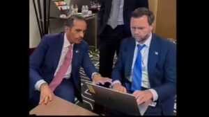 Does VP not have his own login? Odd detail from JD Vance-Jared Kushner’s photo triggers concerns