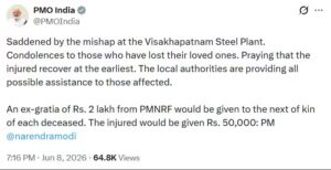 Visakhapatnam Steel Plant accident: 8 killed, several injured after hot liquid metal spills on workers | Visakhapatnam News